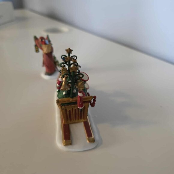 🎀SALE 🎀EUC Dept 56 "Father Christmas's Journey" Heritage Collection Vintage - Picture 4 of 10